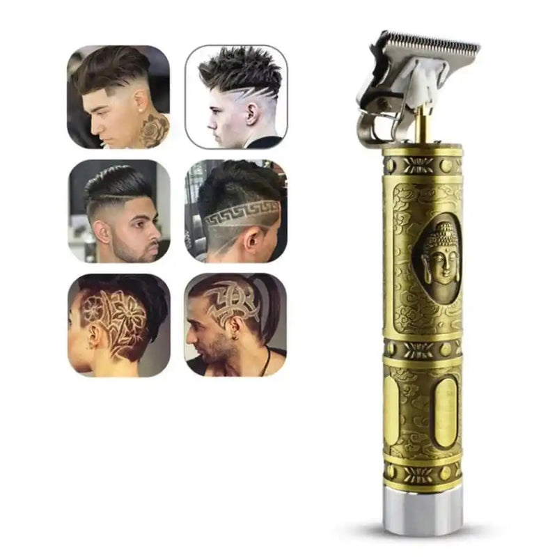 DAFUSHOP Máquina De Cortar Cabelo Para Barba Masculina Designer Aleatório Elétrico Profissional